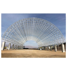 Estructura de cúpula de acero Xuzhou Industria de la industria Arch Carbón cobertizo